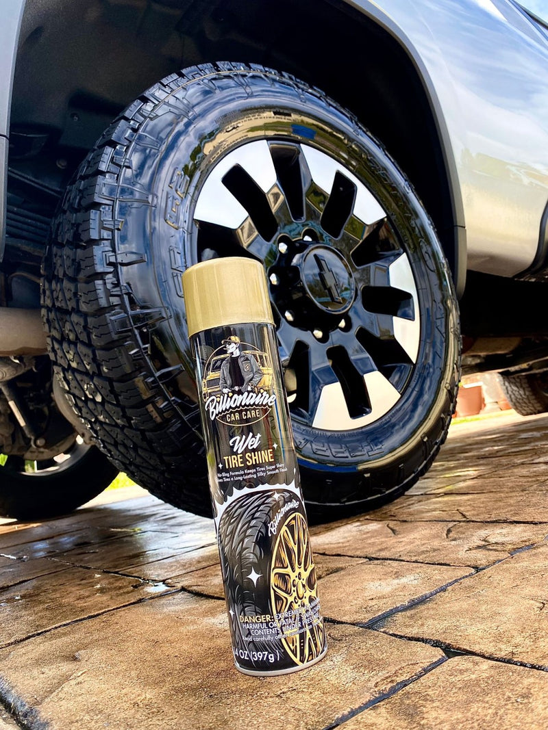 Billionaire Wet Tire Shine 14oz