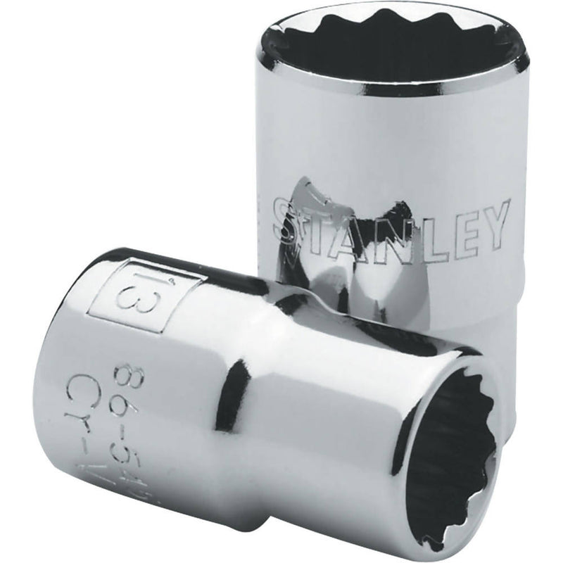 Stanley 1/2" Dr. 12 Point Metric Hexagonal Socket (MM)