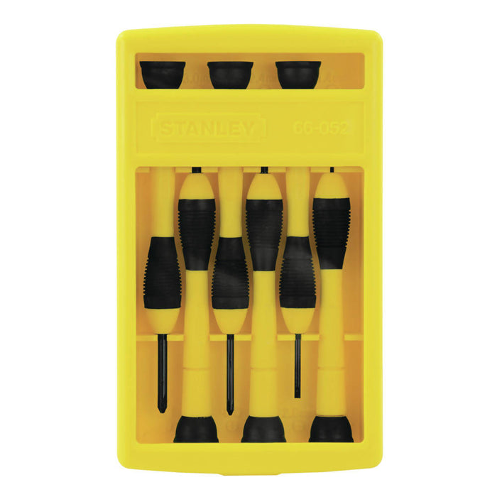 Stanley Screwdriver Set Precision Bi-Mat/6Pc