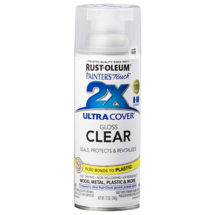 Rust-Oleum 2X Ultra Cover Spray Paint - Clear (Gloss)