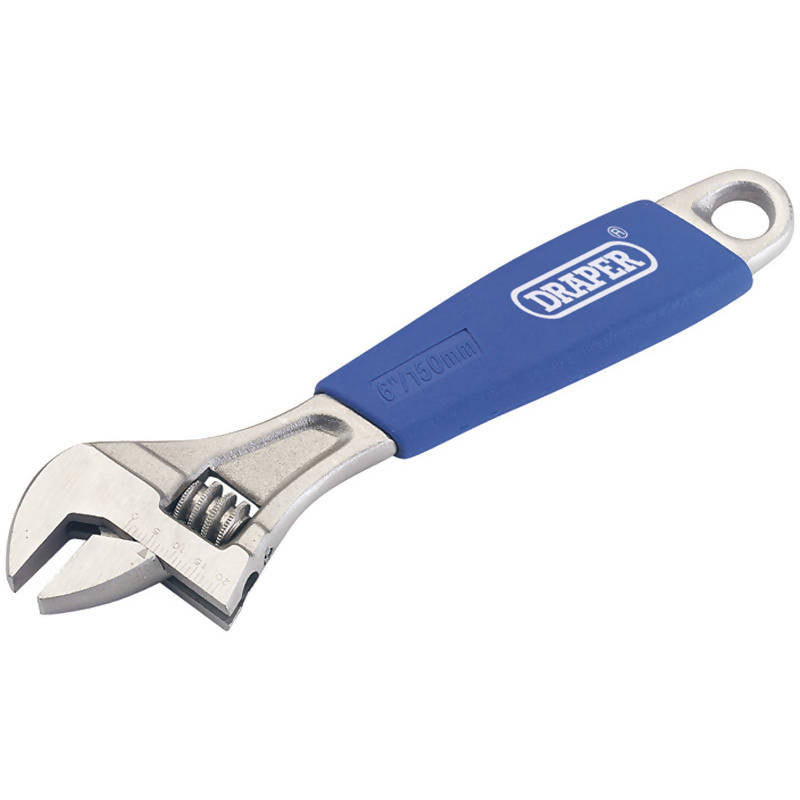 Draper Soft Grip Adjustable Wrench