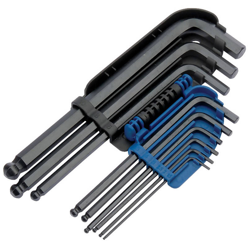 Draper Metric Hexagon And Ball End Hexagon Key Set (9 Piece)