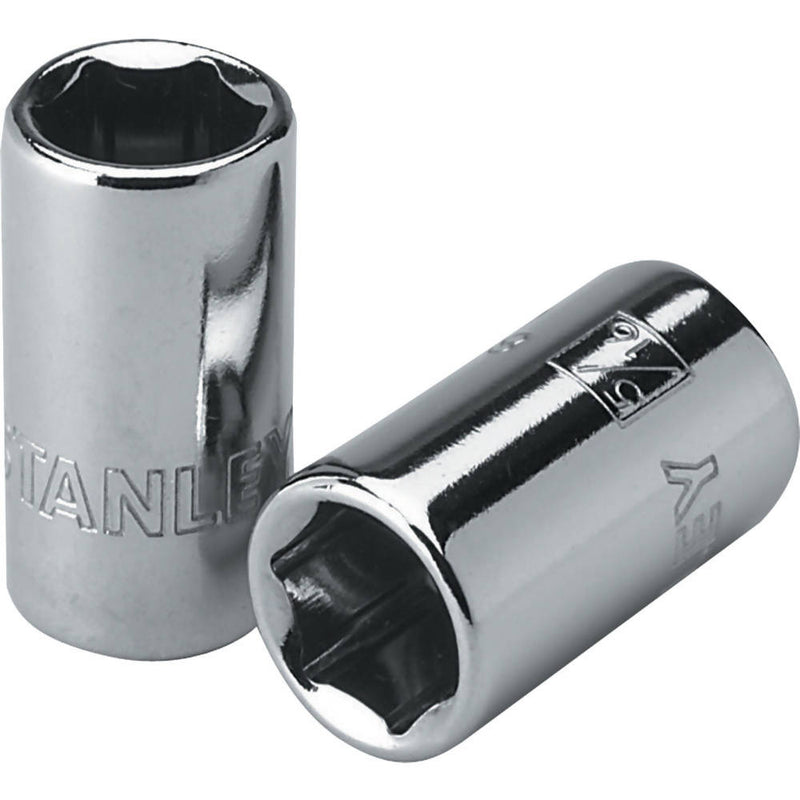 Stanley 1/4" Dr. 6 Point Imperial Hexagonal Socket (SAE)