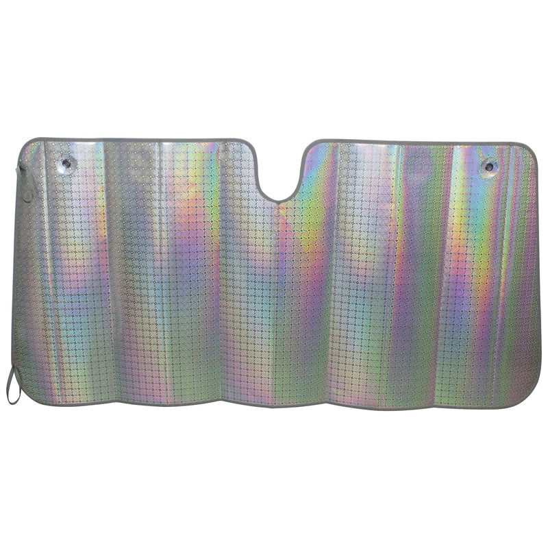 Car + Foldable Front Shade Silver
