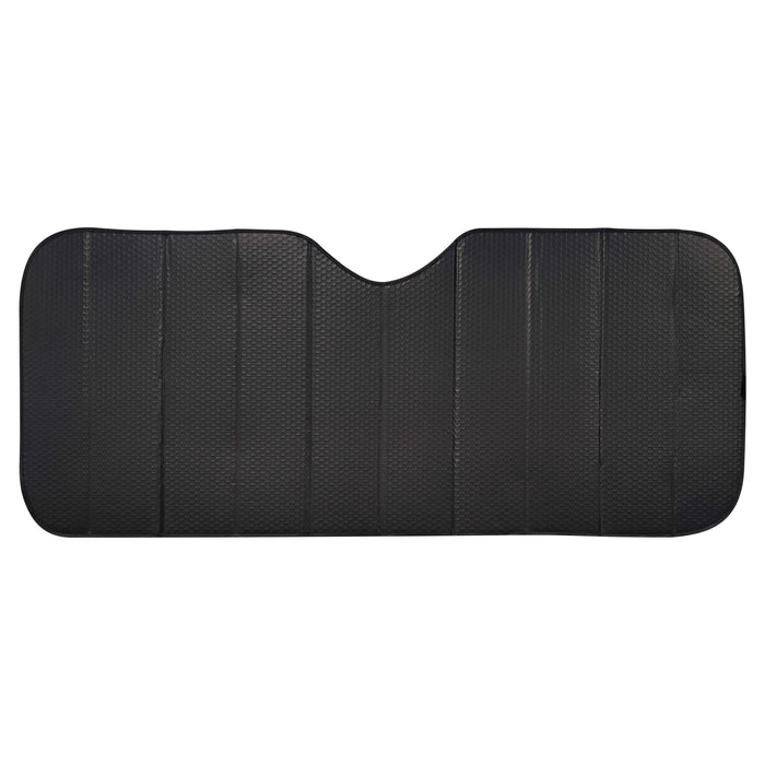 Swiss Drive Foldable Front Shade Large 145cm (57.1") x 70cm (28") Black