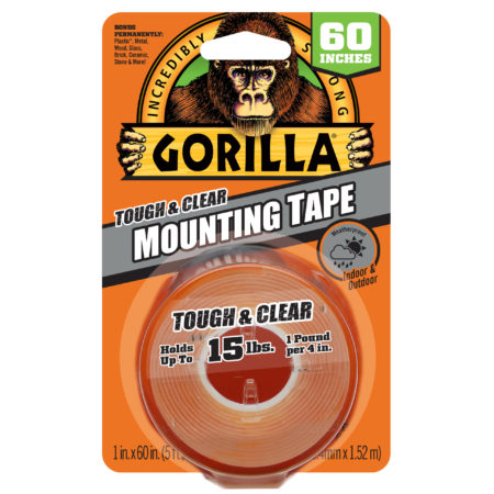 Gorilla Tough & Clear Mounting Tape