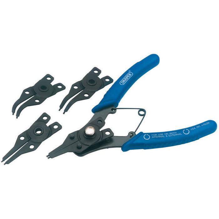 Draper Circlip Pliers Set, 165mm (5 Piece)