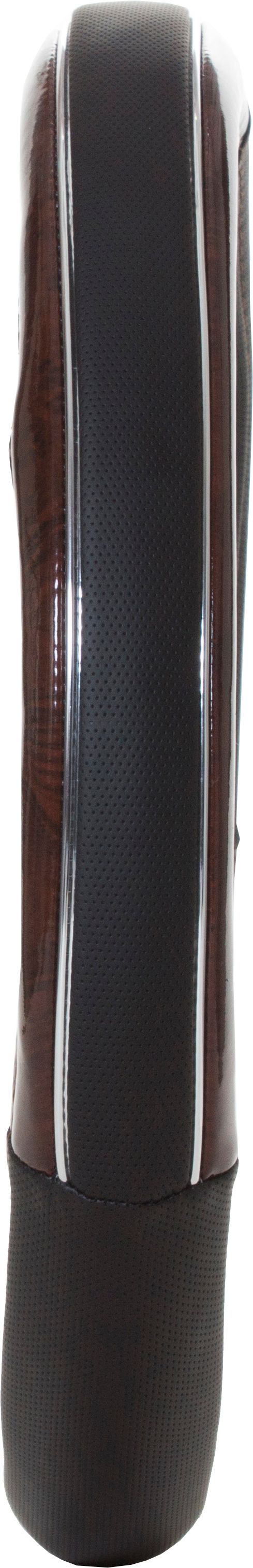 Swiss Drive Steering Wheel Cover Medium Wood/Black