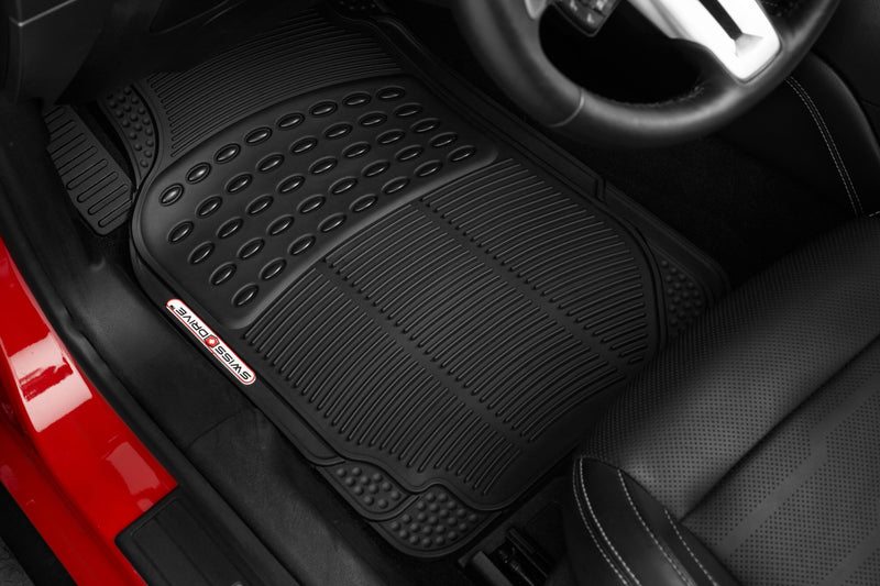 Swiss Drive All Weather Floor Mat 3 Piece Black