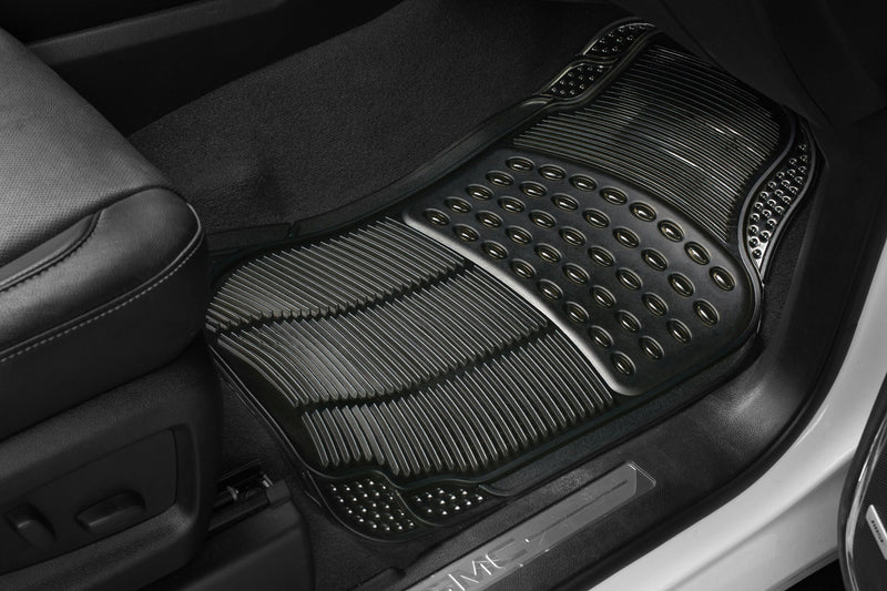 Swiss Drive All Weather Floor Mat 3 Piece Smoke