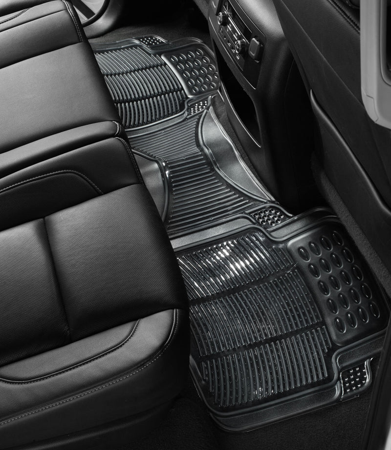 Swiss Drive All Weather Floor Mat 3 Piece Clear