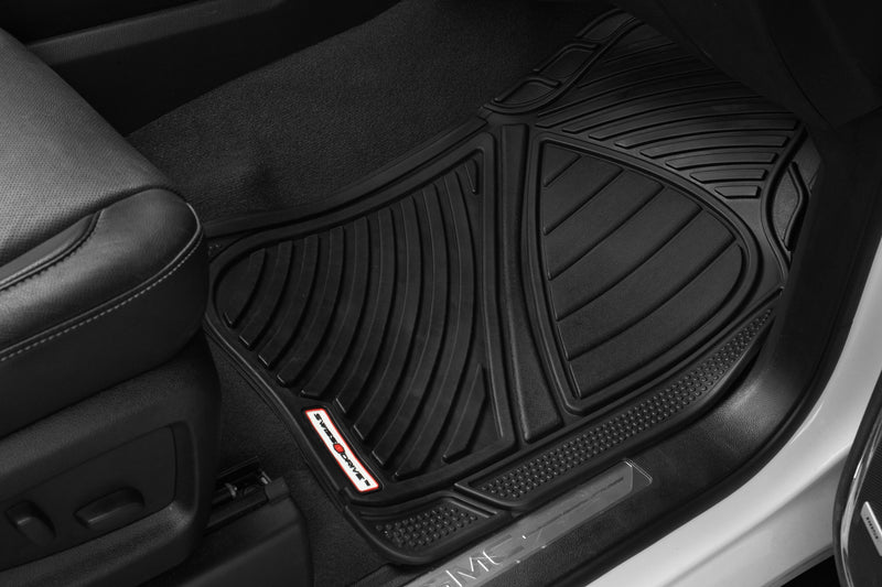 Swiss Drive All Weather Floor Mat 3 Piece Black