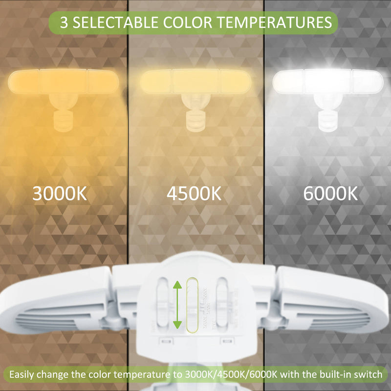 Solar Powered Tunable White Motion Sensor Security Light