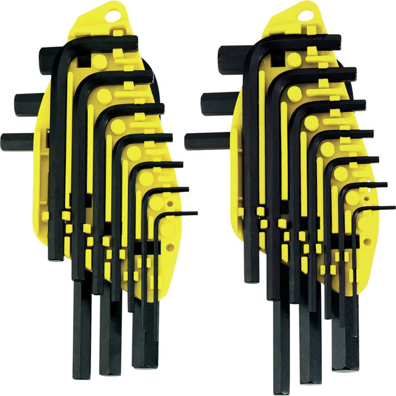Stanley Set of Hexagonal Keys W/ 20 Pieces (MM/SAE)