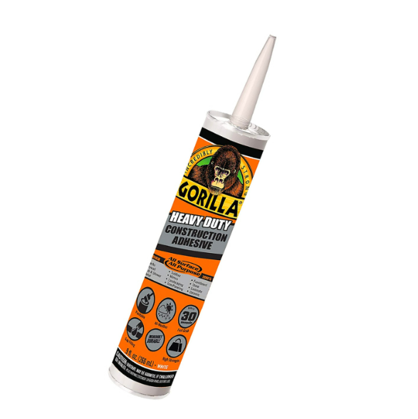 Gorilla Heavy Duty Construction Adhesive - 9oz