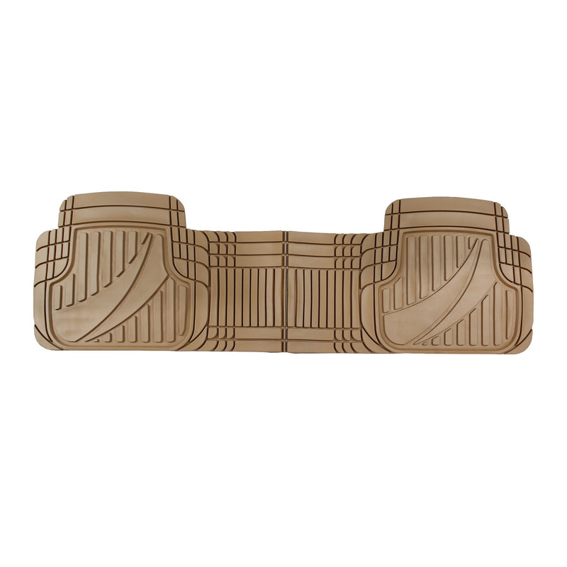 Swiss Drive All Weather Floor Mat 3 Piece Beige