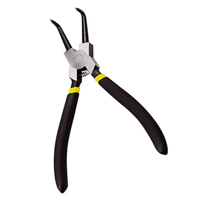 Stanley 7" Curved Nose Pliers For Internal Rings (178 Mm)
