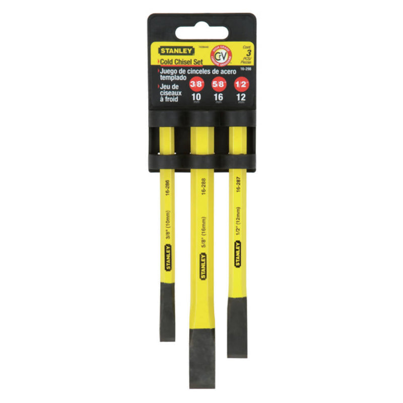 Stanley 3pc Chisel Set
