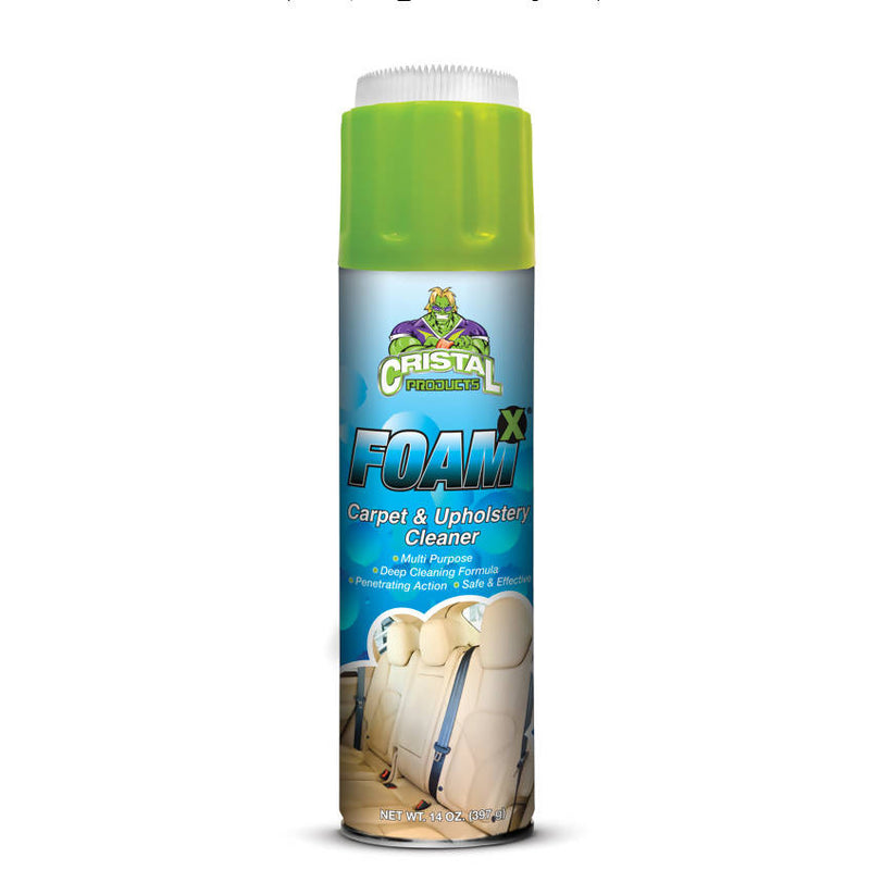 Cristal Foam X Upholstery Cleaner - 14oz