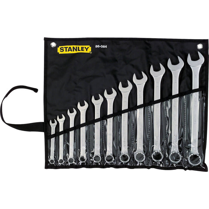 Stanley Imperial Combination Wrench Set w/11Pcs, 3/8" - 1" (SAE)