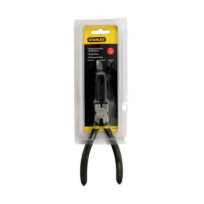 Stanley 7" Straight Nose Pliers for Internal Rings (178MM)