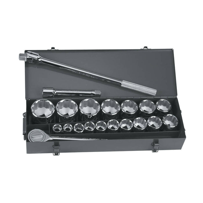 Stanley 3/4" Dr. Imperial Socket Set - 21 Pieces (SAE)