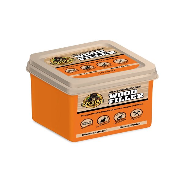 Gorilla Wood Filler Tan - 16 oz