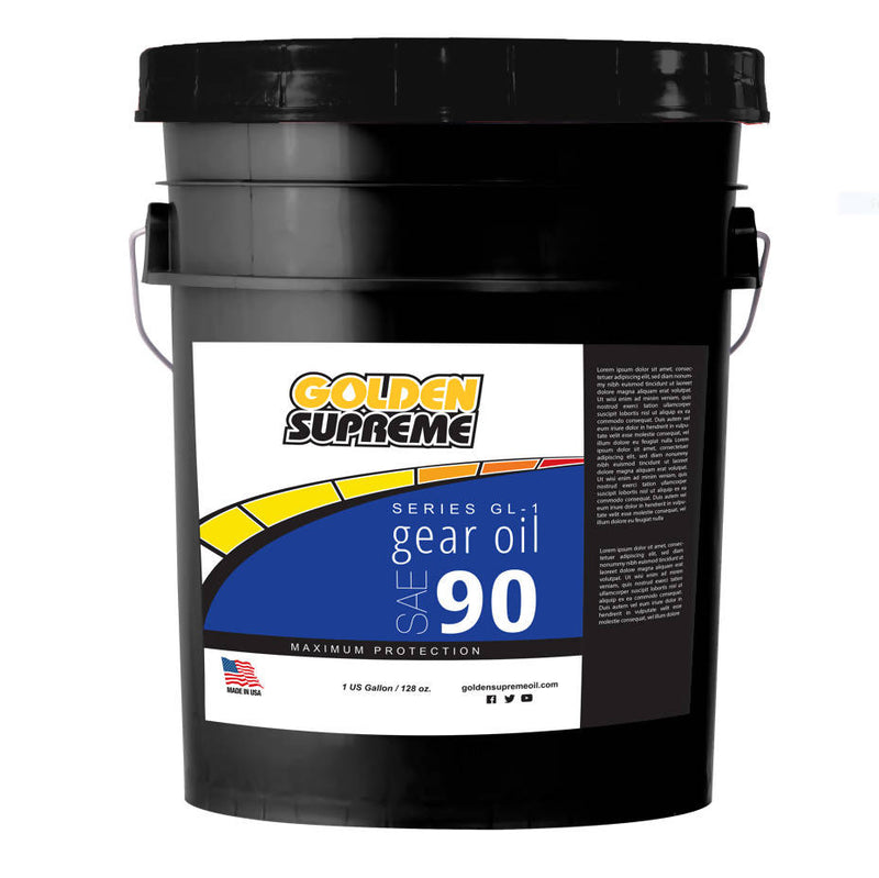 Golden Supreme Gear Oil SAE 90 - 1 Pail