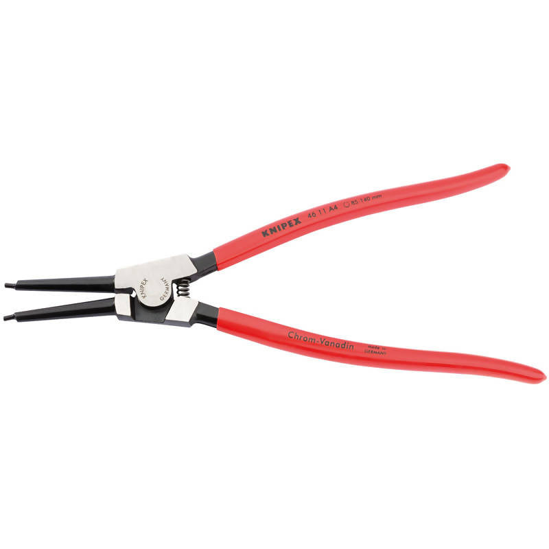 Draper Knipex 46 11 A4 A4 Straight External Circlip Pliers, 85 - 140mm