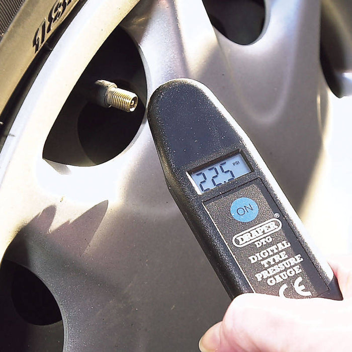Draper Digital Tyre Pressure Reader — Automotive Art Guyana