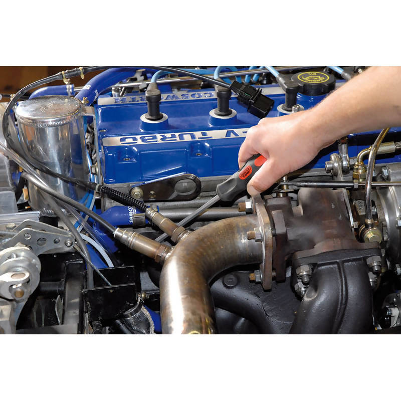 Draper Plain Slot Flared Tip Flat Head Long Reach Screwdriver - 6 X 450mm