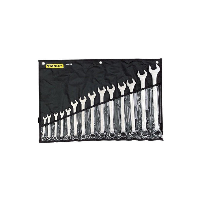 Stanley Metric Combination Wrench Set w/14Pcs, 7 Mm - 24 Mm (MM)