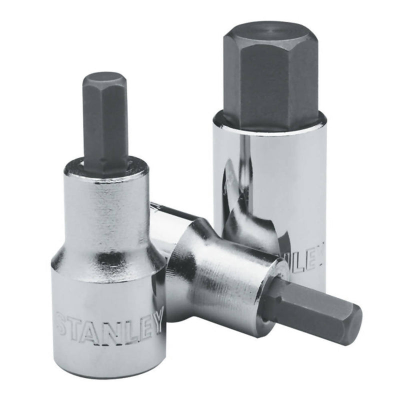 Stanley 1/2" Dr. Hexagonal Socket Wrench Bit (SAE)