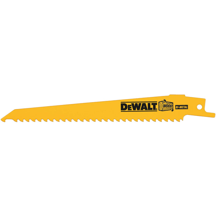 DeWalt Wood Cutting Reciprocating Saw Blade